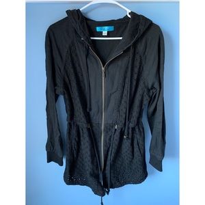 Francesca’s Black Utility jacket
